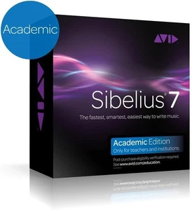 Avid Software Sibelius 7 Academic (for schools and teachers) - Picture 1 of 8