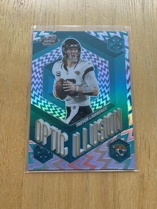 TREVOR LAWRENCE 2024 CONTENDERS OPTIC #OI-TLE OPTIC ILLUSIONS SILVER PRIZM - Picture 1 of 2