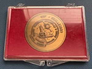 Kennedy Centro Espacial Transbordador Espacial Challenger Skylab 2 Monedas Medalla Estuche NASA - Imagen 1 de 4