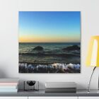 Nature Beach Sunset Ocean Wave Sea Canvas 2 ft x 2 ft 3 ft x 2 ft 5 ft x 2 ft