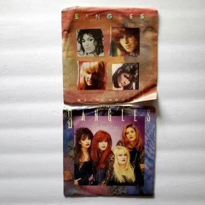Bangles Single 2-Pack 7" 45 rpm Records - Manic Monday - In Your Room Pic/Sleeve - Image 1 of 4