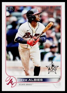 Ozzie Albies 2022 Topps All-Star Game Stamped #401 Atlanta Braves - Picture 1 of 2