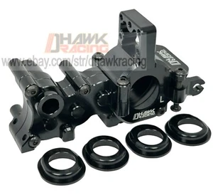 Caja de cambios de aluminio de 5 velocidades Dhawk CNC B7 negra para equipo asociado RC10B7 B7D - Imagen 1 de 6
