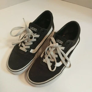 Vans Old Skool 500714 schwarze Low-Top-Schnürschuhe Freizeit-Skateschuhe Größe 6 - Bild 1 von 8