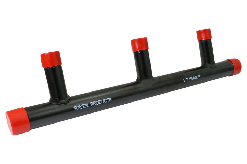 Midline Valve Heating Manifold 1-1/4"in Base; 3 Ports of 3/4'in'; 6''in Spacing