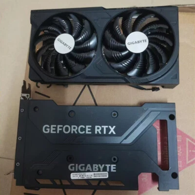 For Gigabyte GV-N406TWF20C RTX4060Ti Heatsink Cooling Fan without PCB Board - Image 1 of 4