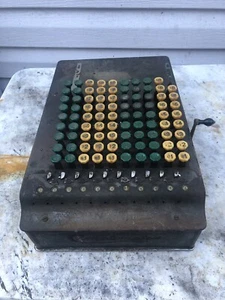 Vintage Comptometer Adding Machine Felt And Tarrant Mfg Co Chicago - Picture 1 of 6