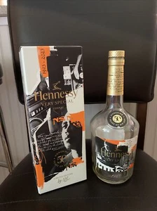 Hennessy + Nas = 50 Jahre Hip Hop leere Flasche mit Kork & Box: SELTEN - Bild 1 von 9