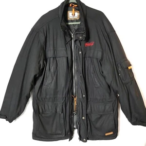 Chaqueta para hombre Weatherproof Garment Co. 3 en 1 talla XL logotipo Budweiser negra - Imagen 1 de 16