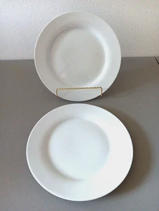 Williams Sonoma Offene Küche Speiseteller Massiv Weiß 2er Set Ersatz - Bild 1 von 5