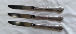 AMERICANA 3 Dinner Knives Lyon 9 3/8 inches - Picture 1 of 2