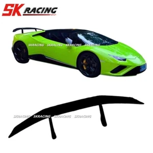 NEW Glossy Black Rear Trunk Spoiler Wing For Lamborghini Huracan Evo LP610 LP580 - Picture 1 of 5
