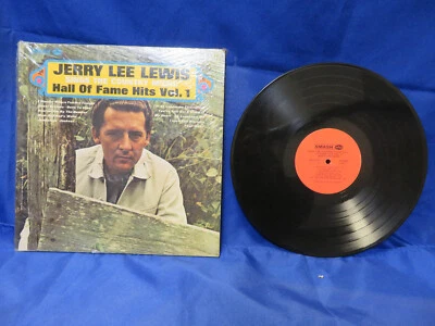 Hall of Fame Hits Volume 1-Jerry Lee Lewis-Record LP Vinyl-1969-Smash-SRS-67117 Foto 1 de 4