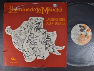 JACQUES BREL / JOAN DIENER L'HOMME DE LA MANCHA CHILDREN LP B - Picture 1 of 2
