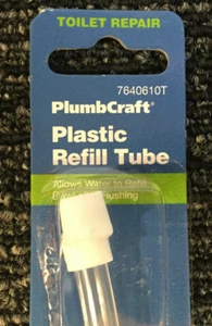 "Tubo de recarga de plástico de repuesto PlumCraft T-5 76-4061 fácil de instalar aproximadamente 8" - Imagen 1 de 12