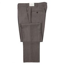 Luigi Bianchi Modern-Fit Subtle Woven Check Wool Dress Pants 32 NWT $345