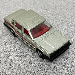 Vintage Majorette 230 Volvo 760 GLE silver. Made in France. Metal 1/61 No. 230 - Picture 1 of 9