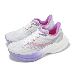 Saucony Endorphin Speed 5 White Purple Women Running Shoes Sneakers S11007-340 - Picture 1 of 8