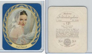 G14-15-2a Garbaty, Modern Beauties, Brown, 1937, #121 Gail Patrick