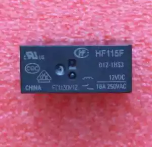 Relé ORIGINAL HF115F-012-1HS3 JQX-115F-012-1HS3 12V16A 250VAC 6 pines - Imagen 1 de 1
