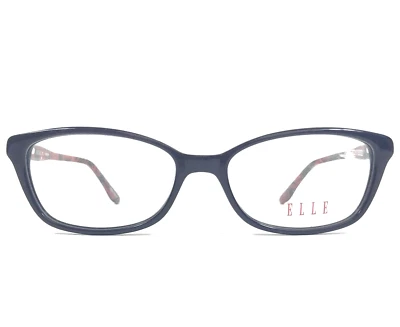 Monturas de gafas Elle EL13339 VO violeta brillante ojo de gato borde completo 53-16-140 Foto 1 de 4