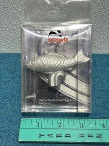 Staub Stainless Steel Fish Knob For Cast Iron Dutch Oven & Pot Lids - Picture 1 of 2