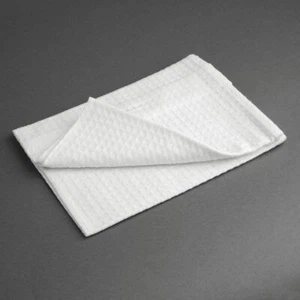 Paños de limpieza Vogue en blanco con tejido de panal 100% algodón 10 piezas - Imagen 1 de 9