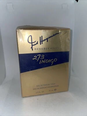 Fred Hayman 273 INDIGO 2,5 oz/75 ml eau de parfum spray para mujer de colección Foto 1 de 3