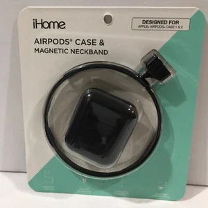 iHome AirPods Estuche y Collar Magnético NUEVO Sellado Negro - Imagen 1 de 2