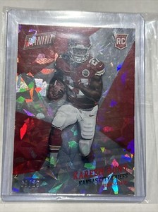 2017 Panini Black Friday #58 Kareem Hunt Cracked Ice #/25 Rookie Chiefs S362