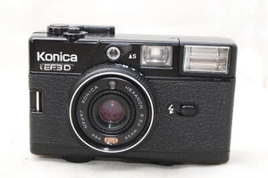 (7225) Konica C35 EF3D Point & Shoot Film Camera 35mm F2.8 Lens, EXC+!! *READ* - Picture 1 of 10