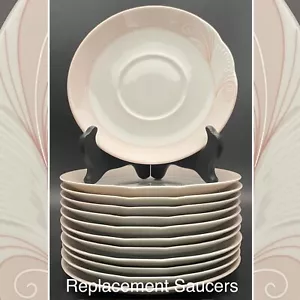 Schirnding Porcelain Art Deco Wave & Shell Replacement Saucer 1974-1989 Germany - Picture 1 of 6