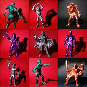 Super Monstruos monochrome classic monster figures 1992 Yolanda Spain Choose! - Picture 1 of 66