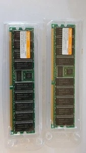Hynix 2GB 2x1GB ECC RAM - 184 Pin DIMM - For Dell Server - Picture 1 of 1