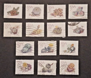 South Africa: 1988 Succulents incomplete fine used set; plants - Picture 1 of 16