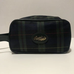 Borsa da viaggio da uomo articoli da toeletta coccodrillo verde - Foto 1 di 8