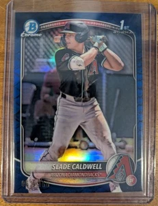 2025 Bowman - Slade Caldwell - 1st Chrome Blue Reptilian /150 #BCP-21 Dbacks - Bild 1 von 1