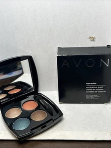 AVON! True Color Eyeshadow Quad. CARIBBEAN SUNSET (Q911) Full Sz Women/Jrs. NEW - Picture 1 of 4