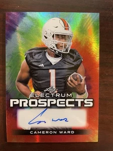 2024 LEAF ELECTRUM PROSPECTS AUTOS #PACW2 CAMERON WARD 16/25 - Foto 1 di 2