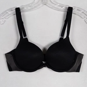Sujetador push-up Spanx Pillow Cup Signature 32B negro con aros cómodo suave - Imagen 1 de 7