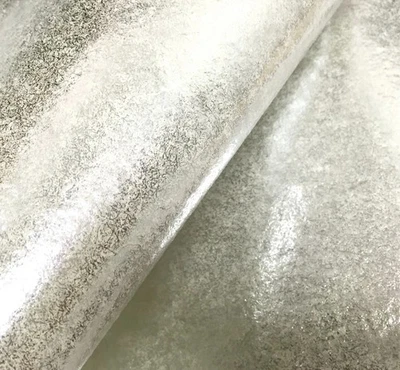 1mm Metallic Silver Pure Merino Wool Felt Sheet 20 x  30cm Sheet  - AU Seller - Image 1 of 2