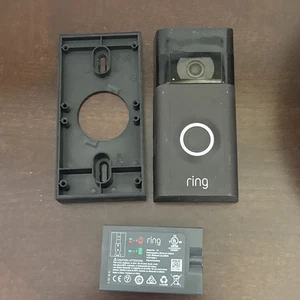 Ring 2nd Gen 1080p Video Doorbell - Venetian Bronze Brown mit Halterung - Bild 1 von 3