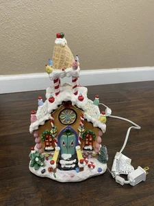 Holiday TIME 2006 Lighted Christmas SWEET DREAMS COLLECTION Gingerbread Church - Picture 1 of 12