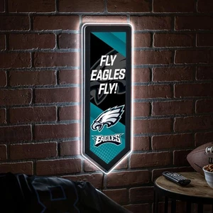 Evergreen Philadelphia Eagles Pennant 9 in. x 23 in. Plug-in LED Lighted Sign - Picture 1 of 6