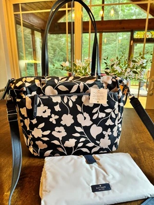 Kate Spade New York  Jae Baby Nylon Diaper Bag with Changing Pad - Garden Vine - Image 1 of 4