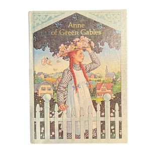 VTG 1987 Anne of Green Gables by L. M. Montgomery, Beautiful HC Edition - Imagen 1 de 6