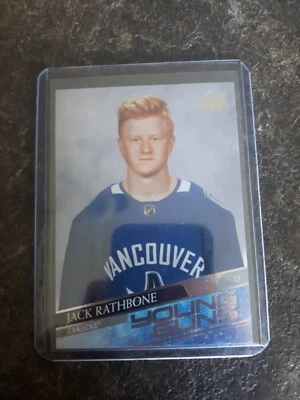 2020-21 Upper Deck Extended Series Young Guns YG Jack Rathbone RC Card# 717 - Image 1 of 2
