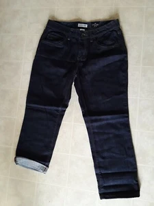 Pantalones de mezclilla para mujer St. John's Bay cómodos cintura lavados oscuros talla 8P NUEVO - Imagen 1 de 3