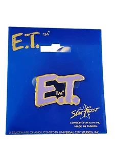 Vintage E.T.: The Extra-Terrestrial Lapel Pin Universal Studios Movie - Picture 1 of 4