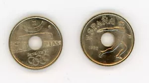 Spain - España 25 Pesetas 1990 KM 850 from mint roll UNC - Picture 1 of 3